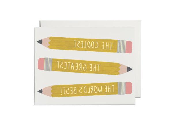 Pencils Note Card